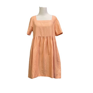 Madewell Orange‎ Knee Length Dress Size Small Women's
